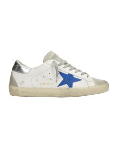 Superstar Sneakers In White Leather