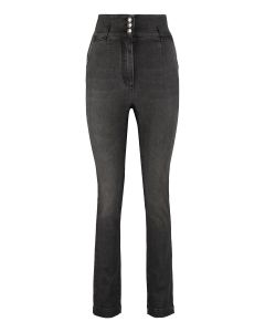 Dolce & Gabbana High Waist Slim Fit Jeans