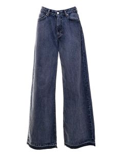 REDValentino Patch Detail Wide Leg Jeans