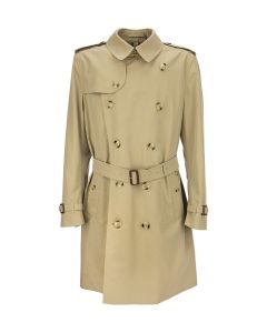 Burberry Double-Breasted Belted Waist Trench Coat