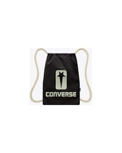 Drawstring Backpack Black nylon backpack Converse collab - DRAWSTRING BACKPACK
