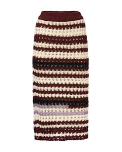 Hand crocheted long skirt