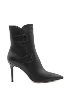 Gianvito Rossi Buckle Detailed Boots