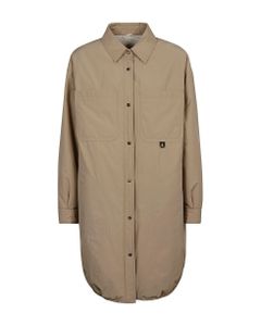 Long-length Buttoned Coat