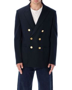 Valentino Double-Breasted Long-Sleeved Blazer