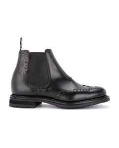Church's Coldbury Beatles Shoe In Black Brushed Calf Leather