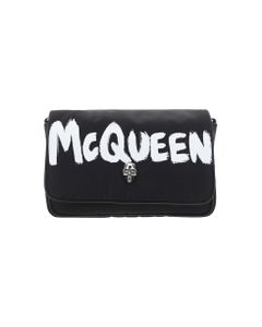 Alexander Mc Queen Graffiti Nylon Bag