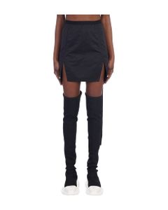 Sacrimini Skirt In Black Polyamide