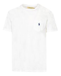Polo Ralph Lauren Logo Embroidered Crewneck T-Shirt
