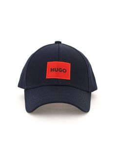 Hugo Logo Patch Baseball Cap