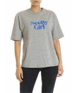 See By Girl T-shirt in grey