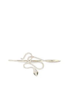 APM Monaco Snake Detailed Embellished Bracelet