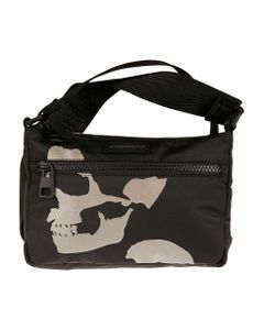 Skull Printed Phone Shoulder Bag