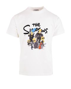 Woman White The Simpsons Tm & © 20th Television Small Fit T-shirt