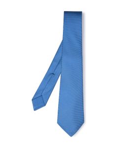Man Light Blue Silk Tie