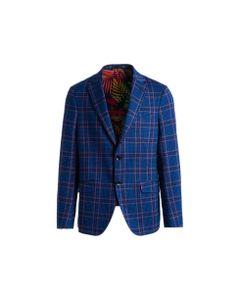 Etro Cotton And Wool Jersey Blazer