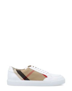 Burberry House Check Lace-Up Sneakers