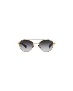Brigade-iv - Black And Gold Sunglasses
