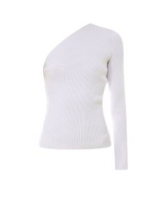Sportmax Papaile One-Shoulder Sweater
