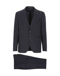 Wool And Viscose Two-piece Suit