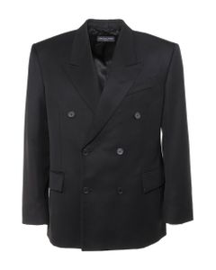 Double-breasted Wool Blazer