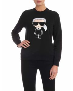 Ikonik Karl sweatshirt in black