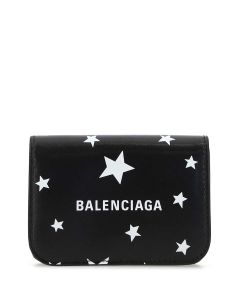 Balenciaga Logo Printed Wallet