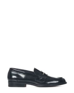 Dsquared2 High-Shine Almond-Toe Penny Loafers