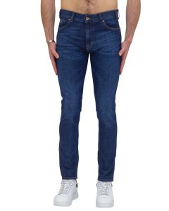 Emporio Armani EA5 Stonewashed Slim-Cut Jeans