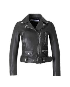 Acne Studios Zip-Up Leather Jacket