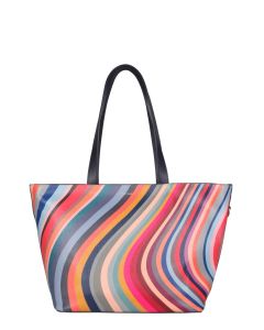 Paul Smith Swirl Logo Print Tote Bag