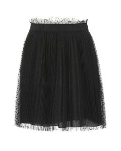 REDValentino Pleated Tulle Mini Skirt