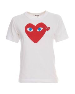 Comme des Garçons Play Heart Logo Crewneck T-Shirt
