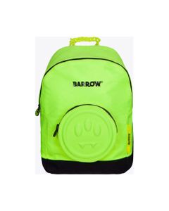 Bagpack Unisex Neon yellow nylon backpack with embossed smile