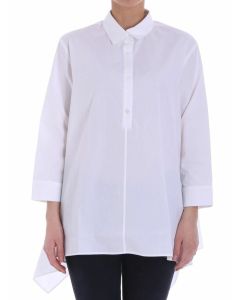 White oversize blouse