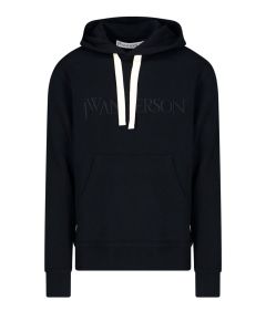 JW Anderson Logo Embroidered Drawstring Hoodie