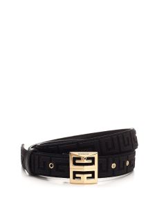 Givenchy 4G Embroidered Buckle Belt