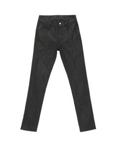 Rick Owens Low Rise Leather Jeans