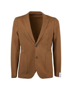 Paolo Pecora Hazelnut Single-breasted Suit Jacket